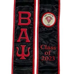 Beta Alpha Psi Class of 2025 Graduation Stole Sash